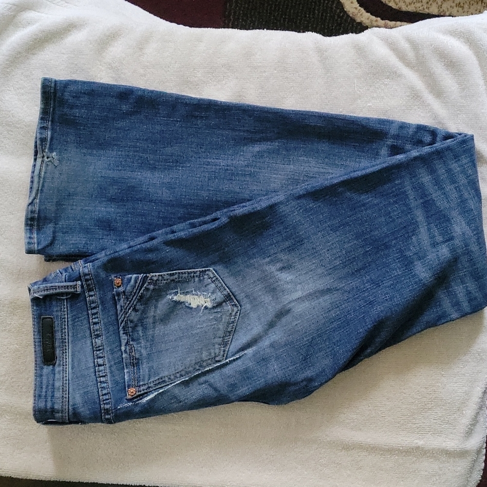Buckle Black Jeans